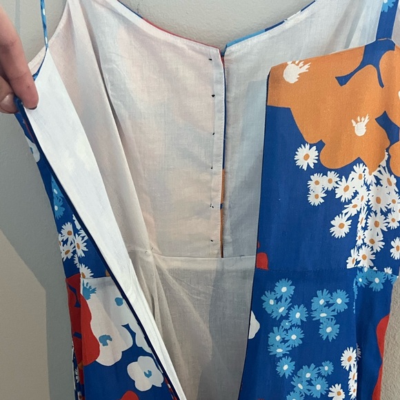 Corey Lynn Calter Full Length Linen Dress - Picture 6 of 8